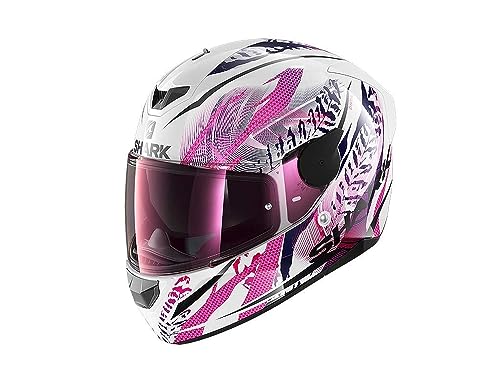 Motorcycle helmets Shark D-SKWAL 2 SHIGAN WKV, White/Pink, S