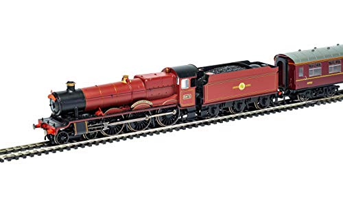 Hornby Hobbies Warner Brother's Harry Potter Hogwarts Express Electric Model Train Set Ho Track With Us Power Supply R1234M, Red & Black #TOP7