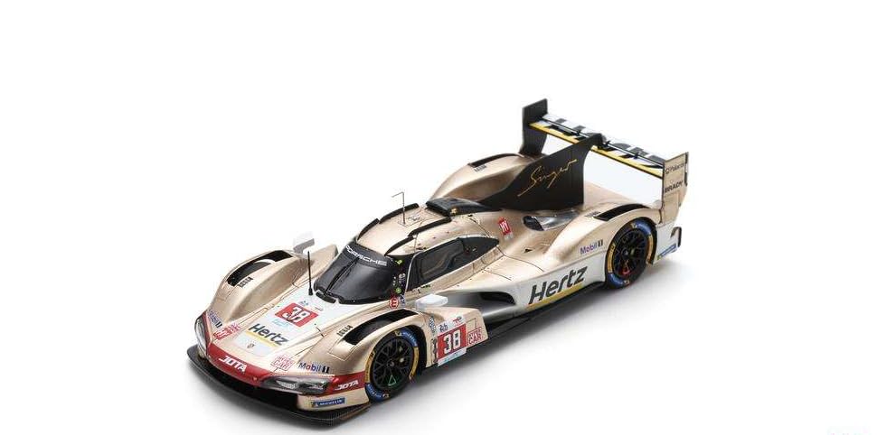 Spark Model Hertz Team Jota, Official, Le Mans 24hr Model Racing Car, 2024, 1/64 Scale, Oliver Rasmussen, Jenson Button, Phil Hanson