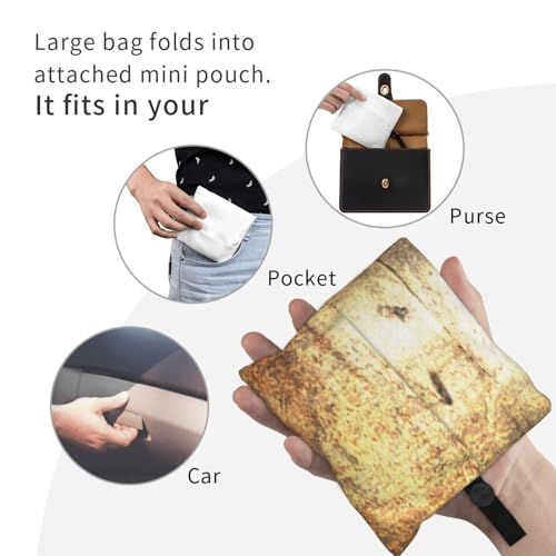 Sacs de courses pliables imperméables grand format pour charges lourdes