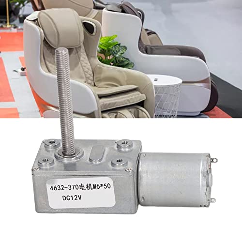 Motor M6 12V anti caída con bloqueo automático de eje giratorio 5