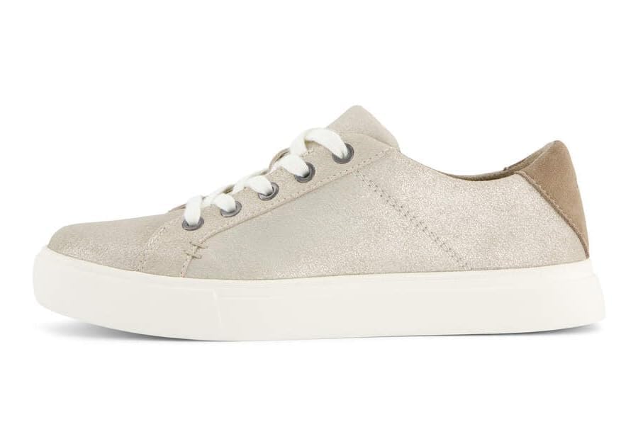 Image of TOMS Women's Kameron Lace Up Fashion Sneaker, Suede Upper, CloudBound Insole