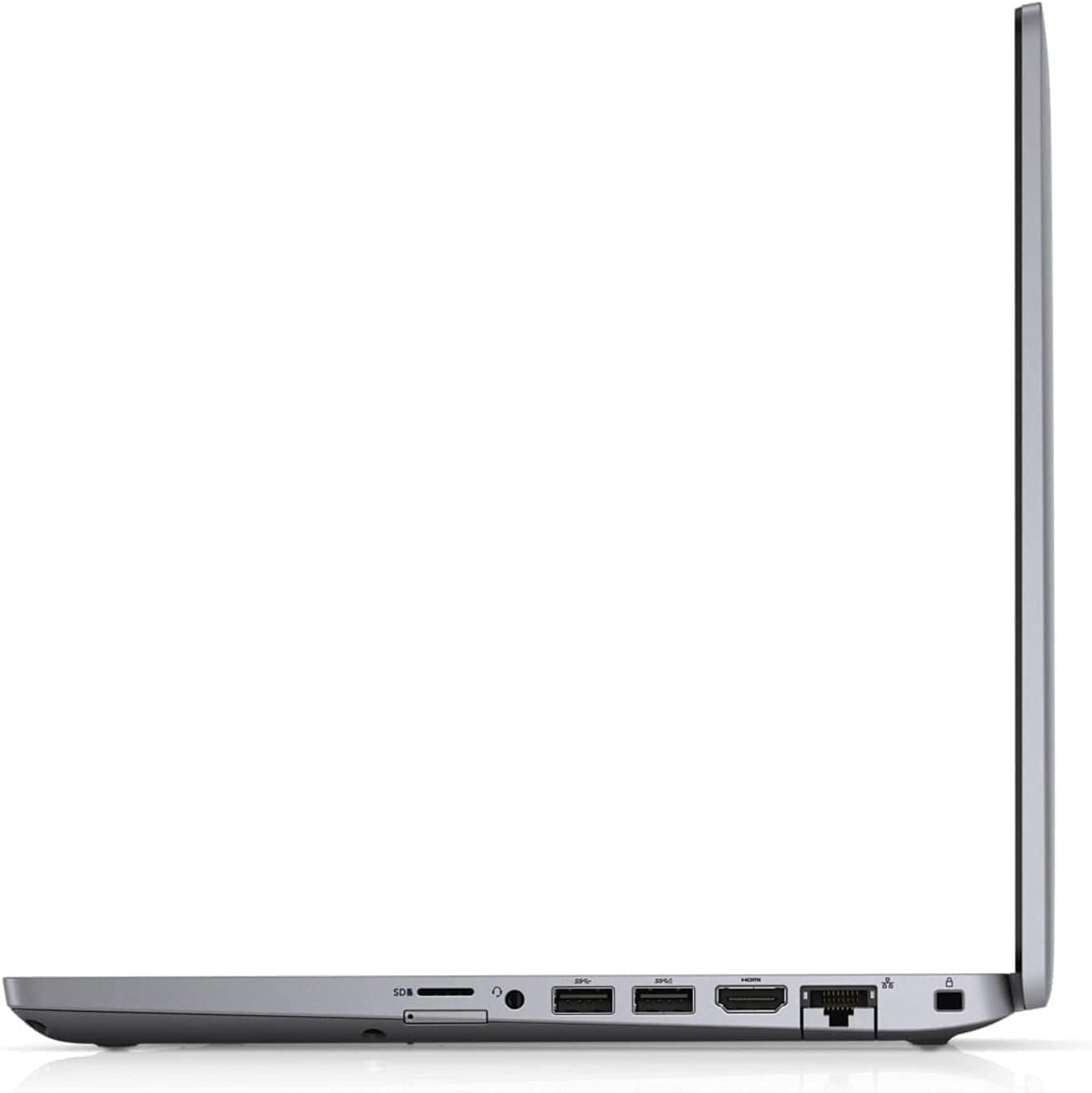 Side profile view of Dell Latitude 5410 laptop