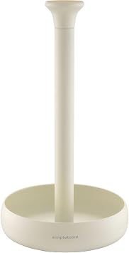 Paper Towel Holder Stand Wont Unravel Powder Coating Matte Cream