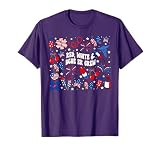 Red White Blue ER Crew Emergency Department 4th Of July T-Shirt