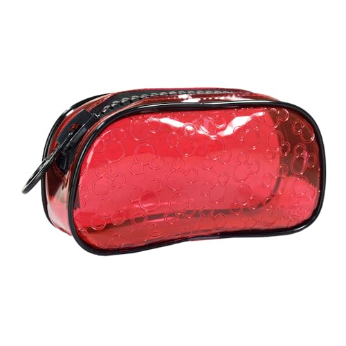 DAC - Estojo PVC Cristal com Zíper Tratorado - Mickey