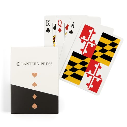 Baraja de cartas Maryland, 52 naipes tamaño póker