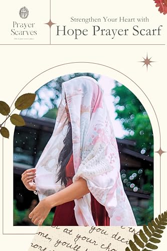 Hope Prayer Scarf - Large, Lightweight Prayerfully Created Bible Verse Shawl, 35x70", Uplifting Encouragement Christian Gift2