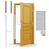 Door Armor MINI - 3-Piece Door Security Kit, Made in USA, Guaranteed Door Kick-in Prevention, Door Reinforcement Plate for Door Jamb & Door Frame, Home Security - White