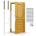 Door Armor Mini - Door Security Reinforcement Kit For Jamb, Frame, Strike Plate - DIY Home Security - White