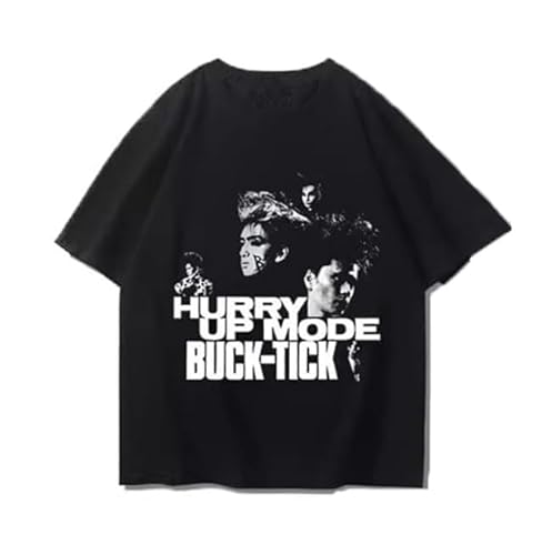 [ANQIAOS] BUCK-TICK �΂����� �N��֎i �o���h t�V���c �����I�N���b�N ���y T�V���c �����Y ���f�B�[�X �ĕ� �� �v�����g �X�|�[�c �g�b�v�X ���� ���n ������� �j�����p �傫���T�C�Y ���� �t�@�b�V����