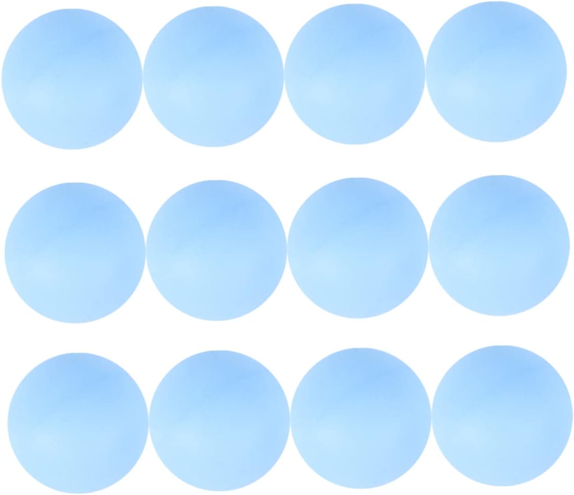Table Tennis Balls 60 Pack 40mm PP Round Beginner Training | Seamless Construction, Easy to Carry, Balanced Bounce, for Home Sports and Outdoor Use, White Color