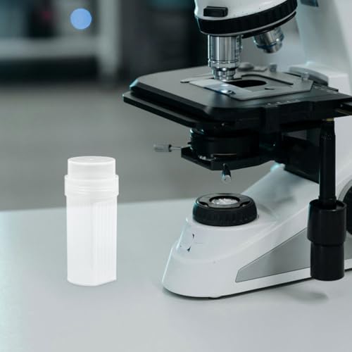 Tinción de laboratorio de alta transparencia con frascos herméticos y soporte quíntuple 5