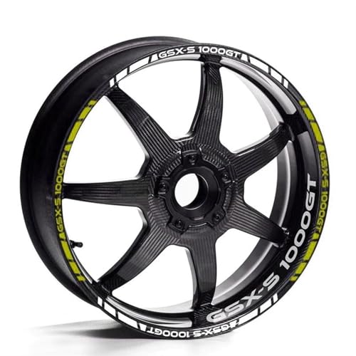 Autocollant roue moto 17 pour Suzuki GSX-S 1000 GT liseré jante