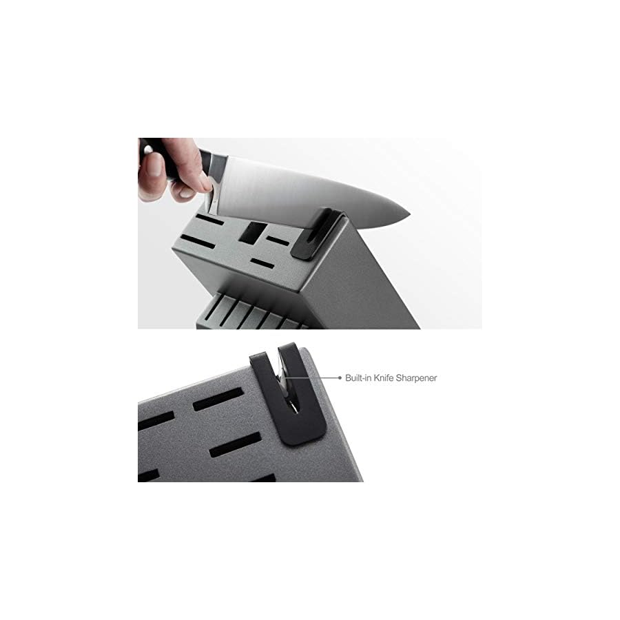 McCook-MC25A-Knife-Sets15-Pieces-German-Stainless-Steel-Kitchen-Knife-Block-Set-with-Built-in-Sharpener McCook® Knife Sets,German Stainless Steel Kitchen Knife Block Set with Built-in Sharpener