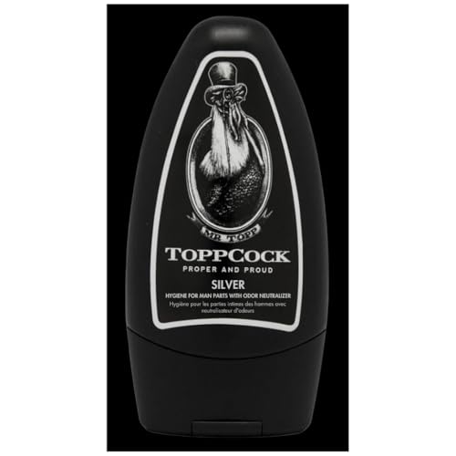 Toppcock Proper And Proud TCSLVRCLS90 Classic Toppcock Silver Leave-On Hygiene Gel thumb #2