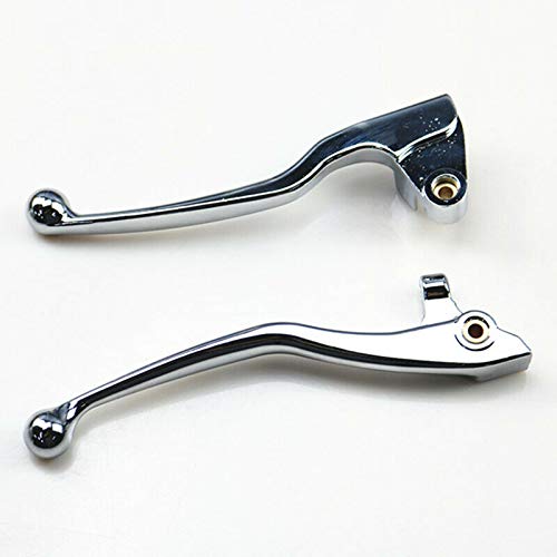 Palanca de freno cromada delantera compatible con Yamaha XVS400 Drag Star 1996-2002