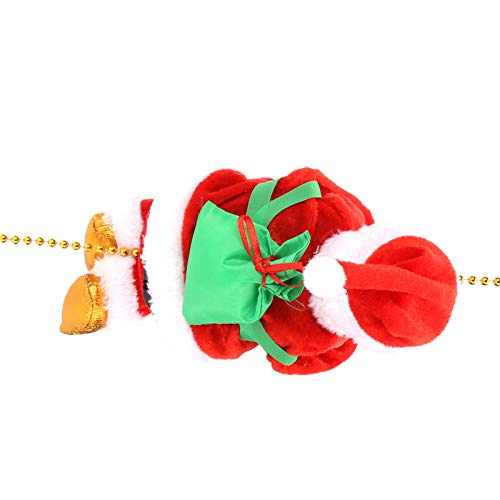Elektrisch de kerstman Claus, Flanel en Plastic 22x11.2x8.5 cm Afbeelding Ontwerp voor Kinderen Pluche Pop Speelgoed - Image 8