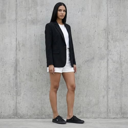 Image of hash bubbie Women's Mules Slip on Sneakers Canvas Tennis Shoes | backless summer close toed sandals non slip on walking casual comfortable
