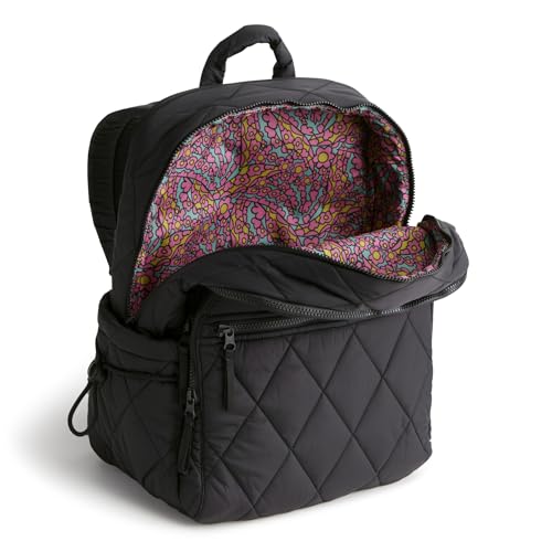 Vera Bradley Women's Featherweight Large Bancroft Backpack, Moonless Night, One Size3