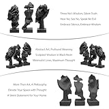 Zoom IMG-2 aboxoo 3 statue pensatore silence Zoom IMG-2 aboxoo 3 statue pensatore silence