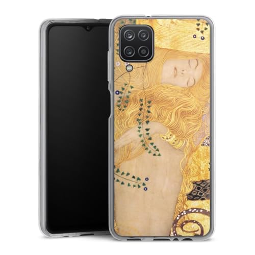 Coque silicone Samsung Galaxy A12 antichoc et souple motif Klimt