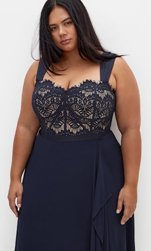 Image of City Chic Women's Plus Size Maxi Cocktail Dress - Sweet Evie