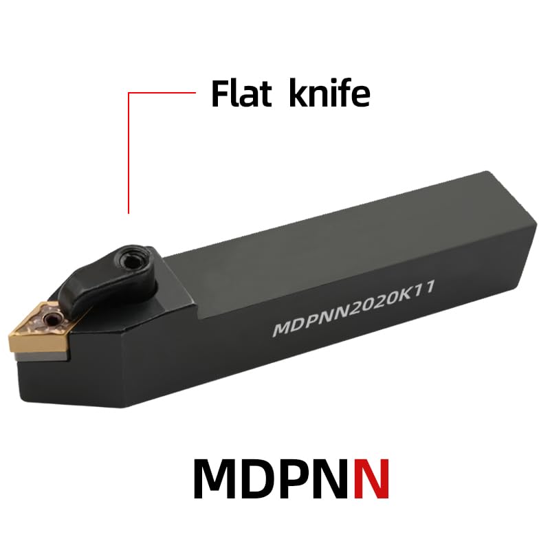 1pc External Turning Tools Holder MDPNN2020K11 MDPNN2525M15 Carbide Inserts Lather CNC MDPNN Machine Bar Cutting Tools Set(MDPNN1616H11)