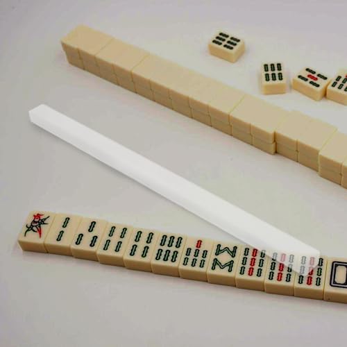 8 piezas Mini Rack para Fichas de Mahjong plástico miniatura 5