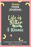 Photo Gallery diabetes food journal - life is better with a weenie: a daily log for tracking blood sugar, nutrition, and activity. record your glucose levels before ... tracking journal with notes, stay organized! Photo Gallery diabetes food journal - life is better with a weenie: a daily log for tracking blood sugar, nutrition, and activity. record your glucose levels before ... tracking journal with notes, stay organized!