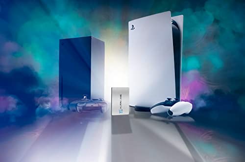 HURRICANE MD25C3 tragbare Externe Festplatte 500GB 2,5" USB C Speicherplatte für Fotos smart TV PC Laptop Computer ps4 ps5 Xbox kompatibel mit Windows Mac Linux - Silber – Bild 4