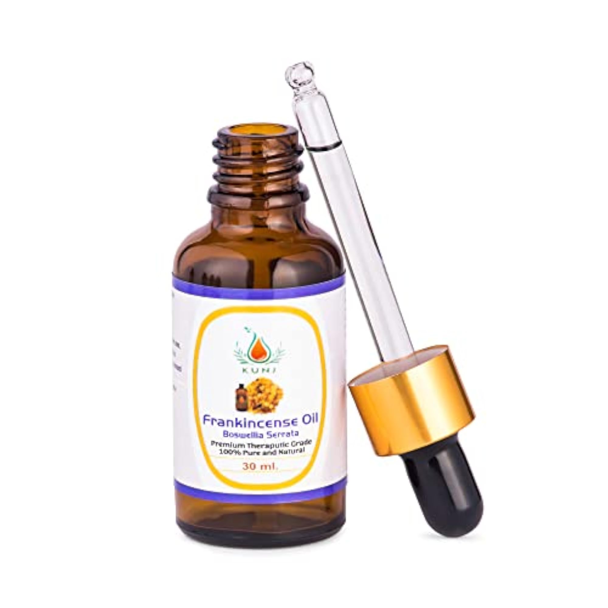 KUNJ Frankincense Essential Oil, Pure & Natural