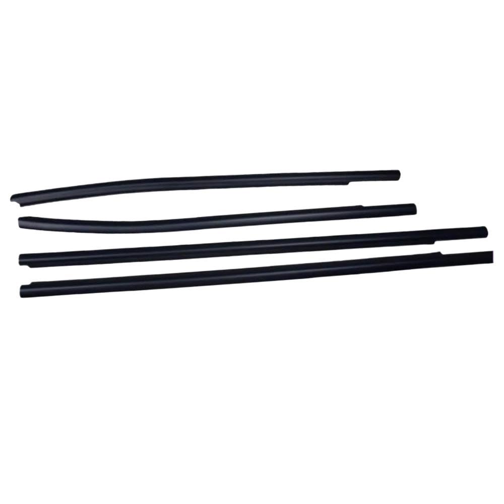 Spare Parts 4Door Outer Window Rubber Seals Weather Strip for Ford Ranger T6 PX XLT 2012-2021