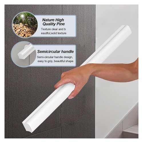 Rambarde en bois nero de 30 cm pour rampe d'escalier intérieure - 8
