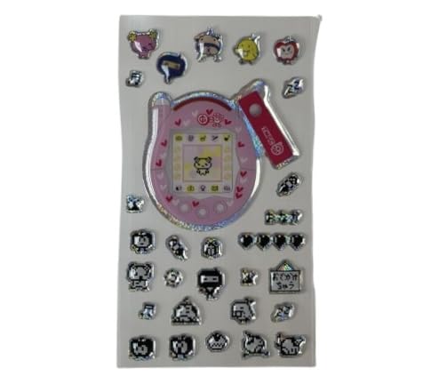 キャラクター『キラキラシール2』1個 (A柄(ピンク))