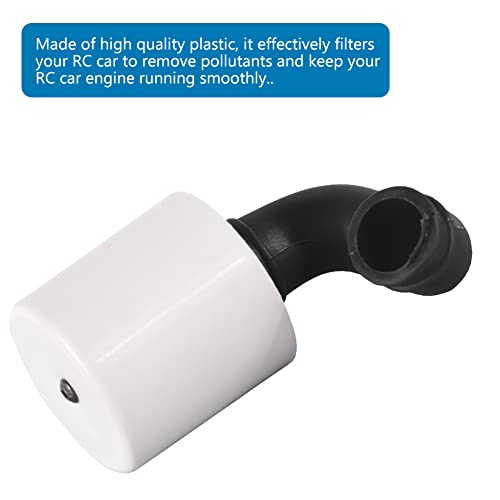 Weishuji Aluminum Capped Air Filter, Air Filter Sponge Cover, Rc 1/8 Air Filter Cleaner Upgraded Parts For Hsp Axial Traxxas Redcat Losi Himoto 1/8 Rc Nitro Car Truck Buggy #TOP4