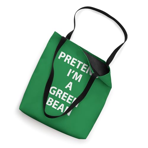 Bolso tote de Halloween 'Pretend I'm A Green Bean', fácil y rápido, para adulto miniatura 2