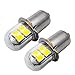 Ruiandsion - 2 lampadine LED P13.5S, 2835, 8SMD, 4,5 V, 6 V, lampadine a LED, per fari, torce, torce e torce, confezione da 2