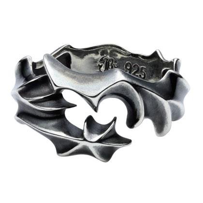 Amazon | Bizarre ビザール ドラゴンウィング リング 925シルバー製