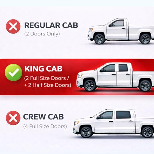 Image of KPY Rain Guards Fit for 2004-2015 Nissan Titan King Cab, Out-Channel Window Visors Vent Wind Deflectors 2PC, Truck Accessories for 04-15 Titan (Extended Cab Only)