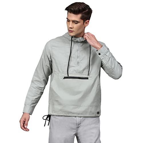 Image of Campus Sutra Men Polyester Standard Length Jacket