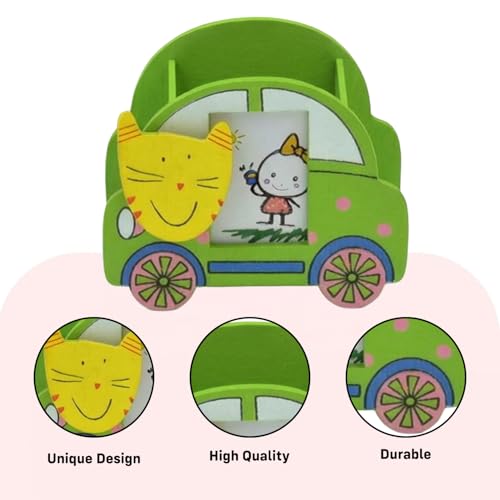 Image of Party Propz Return Gifts for Birthday - 6 Pcs, Return Gift for Kids Age 6-10, Birthday Return Gift for Kids 6-12 | Cute Animal Theme |Photo Frame Pen Holder | Party Favours