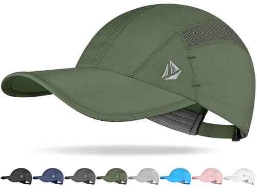 Image of YANIKY Quick-Dry Running Hat for Men & Women Cooling Hat UPF 50+ Thin Baseball Cap Lightweight Breathable Mesh Sport Hats