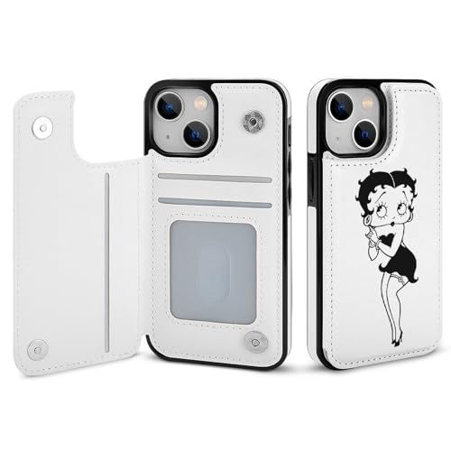 iPhone13ProMax用ケース 手帳型 ベティちゃん アイフォン13ProMaxケース 手帳型 財布型 スマホケース 軽量 カード収納 スタンド機能 おしゃれ 全機種対応 いPhone13ProMax用カバー