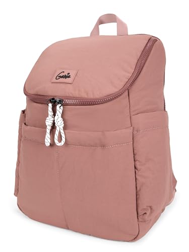 Image of Genie Plushpack Casual Backpack For Girls |15 Inch-27 Litres With 2 Compartments with Laptop, Multiple Pockets, Trolley Sleeve And Organizer |Best For Laptop, Makeup & College /Work Must-Haves