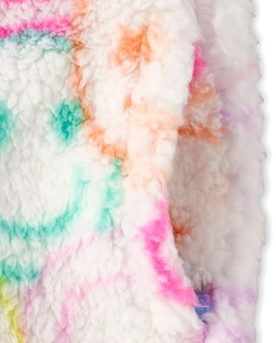 Image of The Children's Place girls Long Sleeve Sherpa Zip-up Hoodie