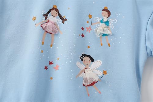 LitBud Girls Sweatshirts for Toddler Clothes Unicorn Crewneck Pullover Girl Top Long Sleeve Jumper fall for Kids 1-7 Years4