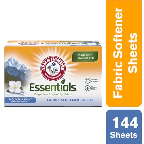 ARM & HAMMER Fabric Softener Sheets, Mountain Rain 144ct - Image 3