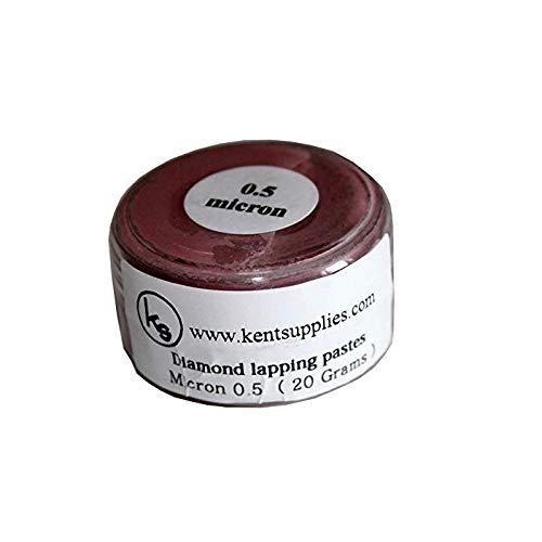 Kent Grit 0.5 Micron Diamond Polishing Paste Lapping Compound in 20gr Container