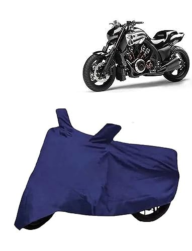 Image of FRONCH Waterproof Bike /Scooty Cover For Yamaha V-Max 1700 (V-Max 1700 Bike Cover /V-Max 1700 Bike Cover Waterproof /Yamaha V-Max 1700 Bike Cover, Blue)